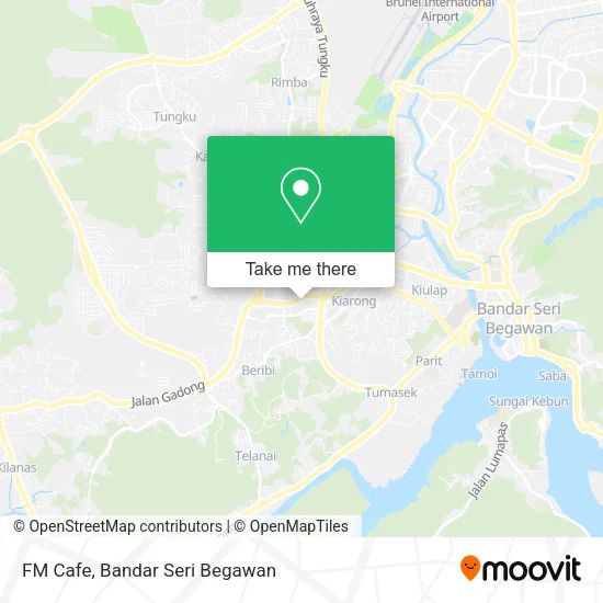 FM Cafe map