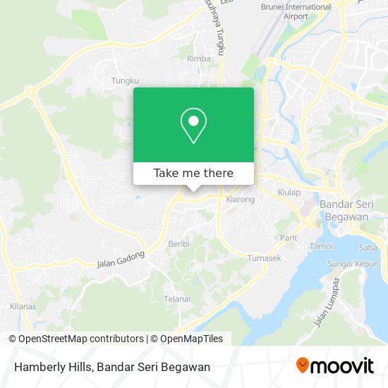 Hamberly Hills map