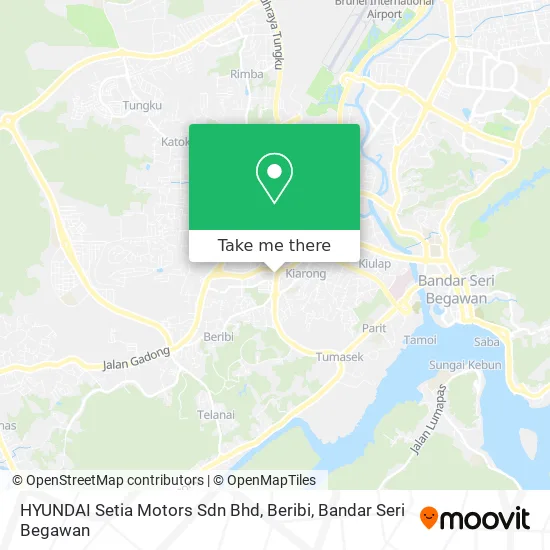 HYUNDAI Setia Motors Sdn Bhd, Beribi map