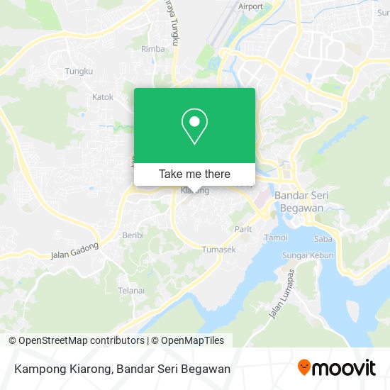 Kampong Kiarong map