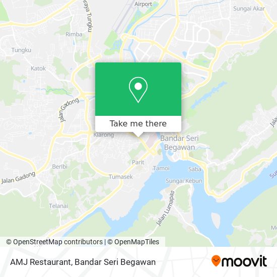 AMJ Restaurant map