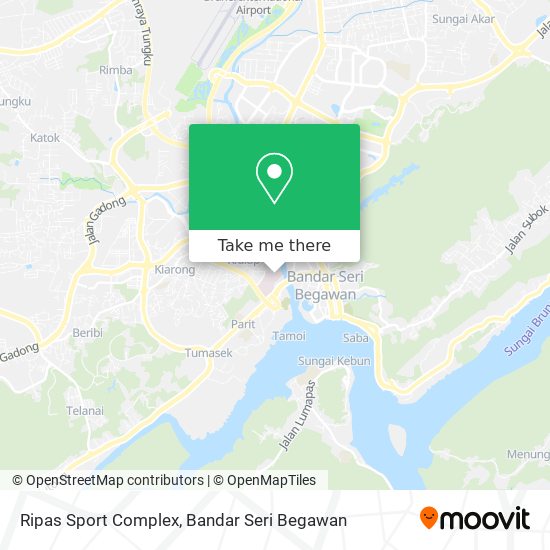 Ripas Sport Complex map