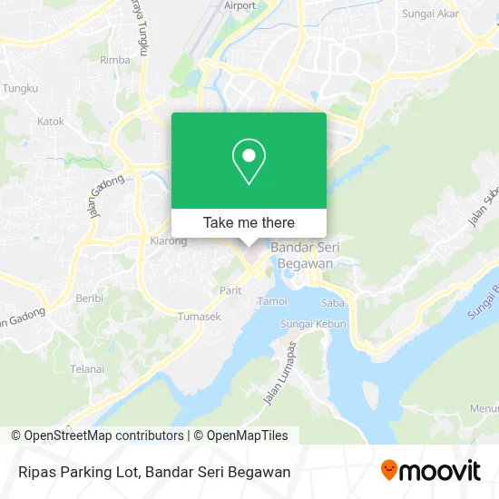 Ripas Parking Lot map