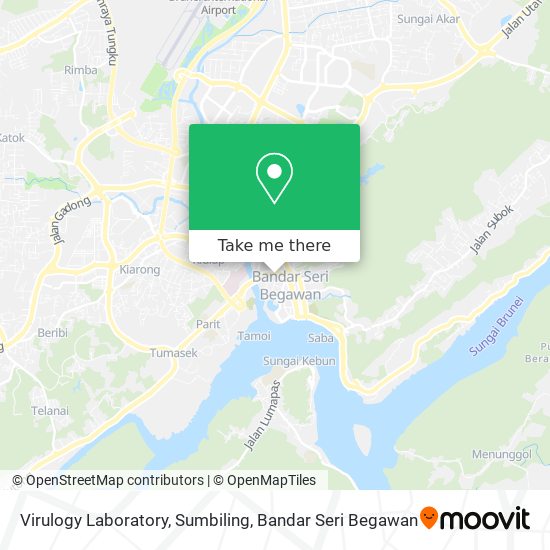 Virulogy Laboratory, Sumbiling map