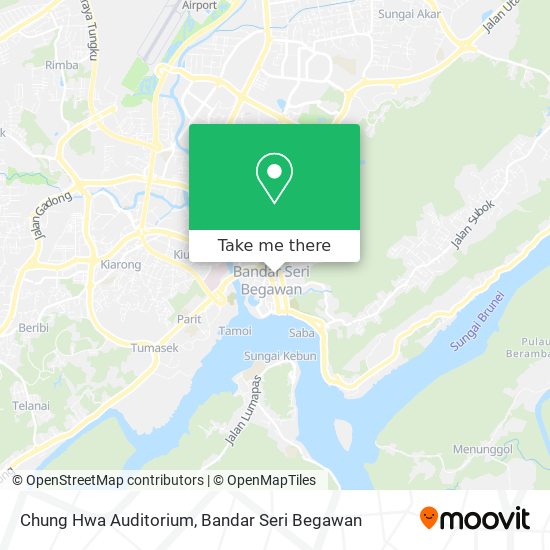 Chung Hwa Auditorium map