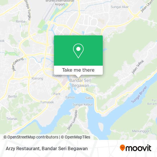 Arzy Restaurant map