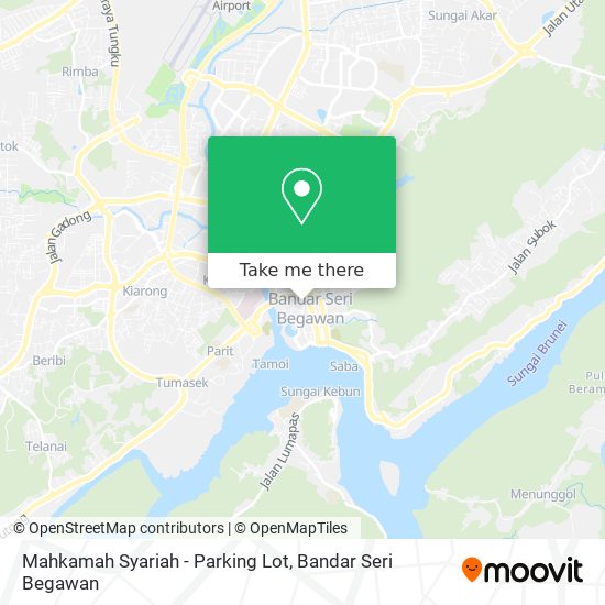 Mahkamah Syariah - Parking Lot map