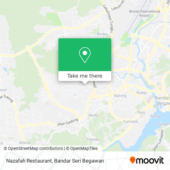 Nazafah Restaurant map