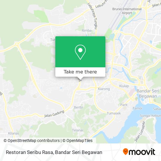 Restoran Seribu Rasa map