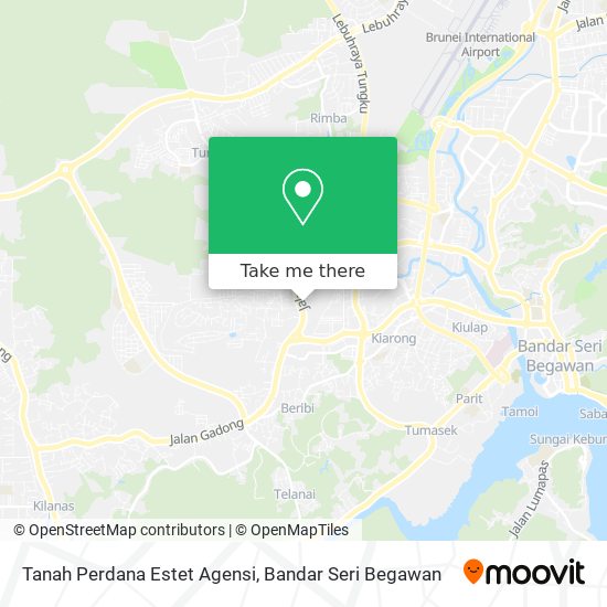 Peta Tanah Perdana Estet Agensi