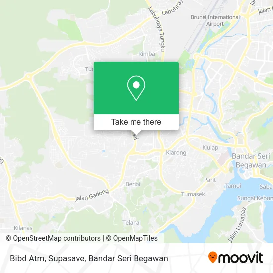 Bibd Atm, Supasave map