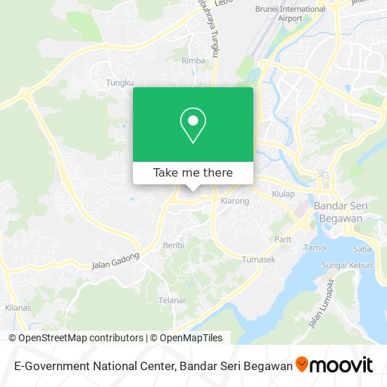 E-Government National Center map