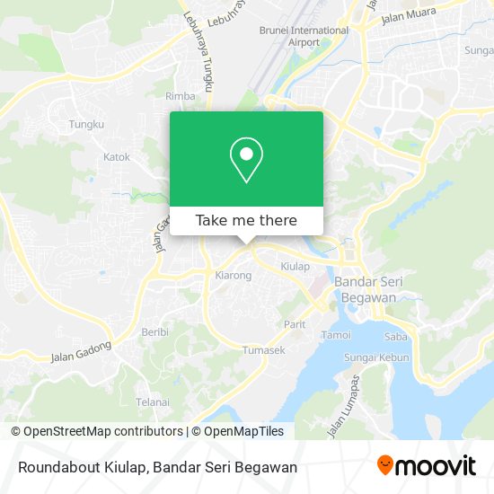 Roundabout Kiulap map