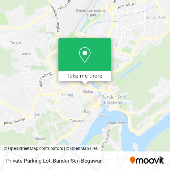 Private Parking Lot map