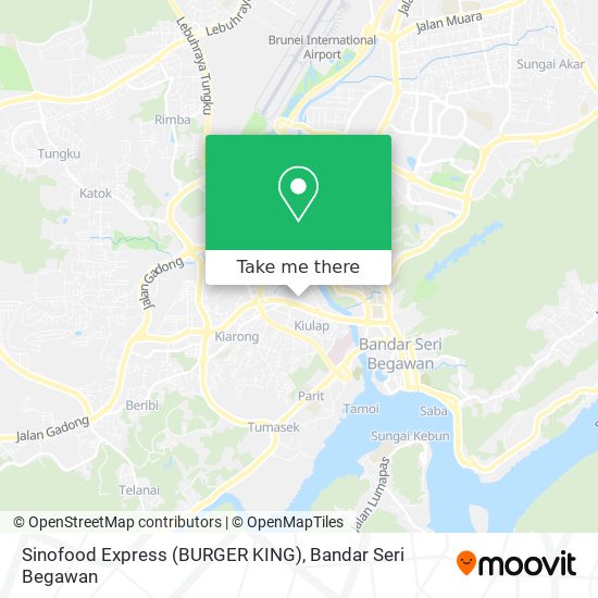 Sinofood Express (BURGER KING) map