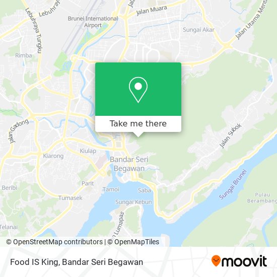 Food IS King map