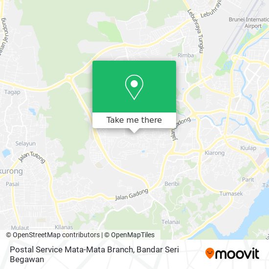 Peta Postal Service Mata-Mata Branch