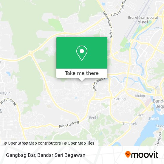 Gangbag Bar map