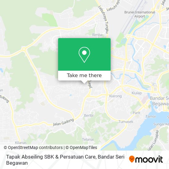 Tapak Abseiling SBK & Persatuan Care map