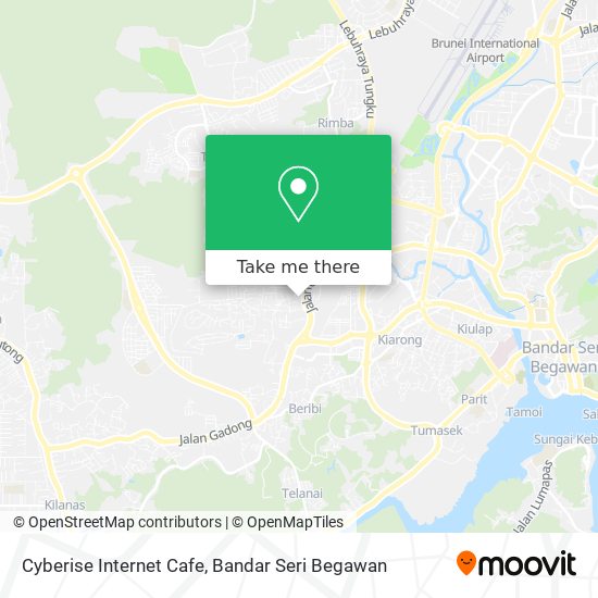 Cyberise Internet Cafe map
