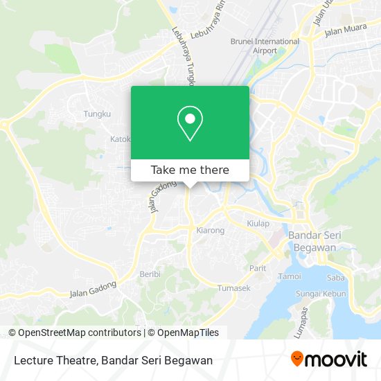 Lecture Theatre map