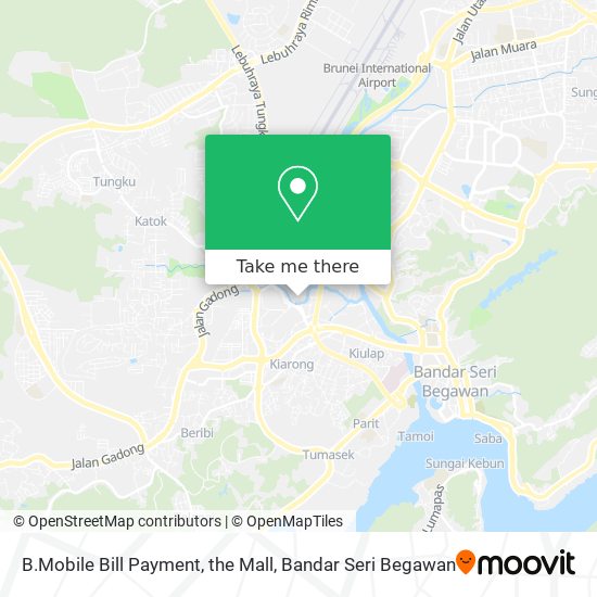 B.Mobile Bill Payment, the Mall map