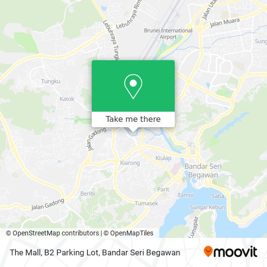 The Mall, B2 Parking Lot map