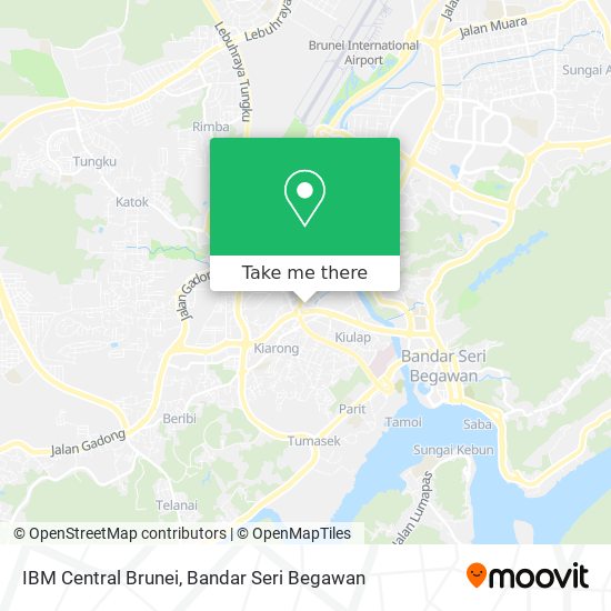 IBM Central Brunei map