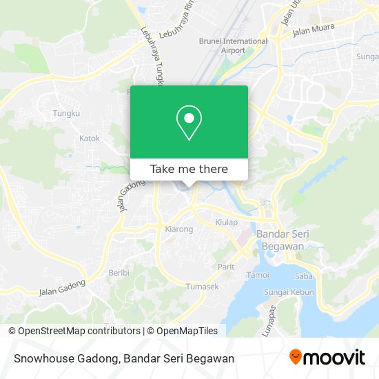 Snowhouse Gadong map