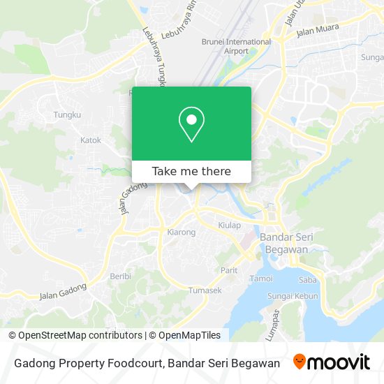 Gadong Property Foodcourt map