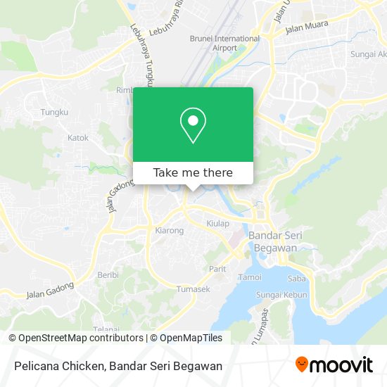 Pelicana Chicken map