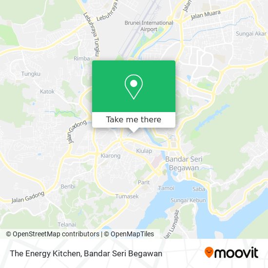 The Energy Kitchen map