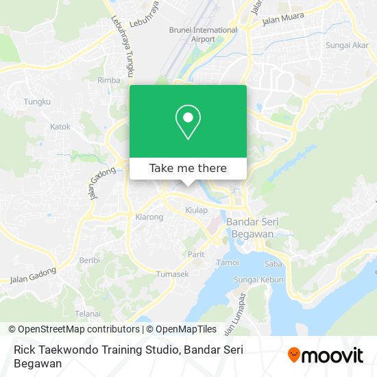 Rick Taekwondo Training Studio map