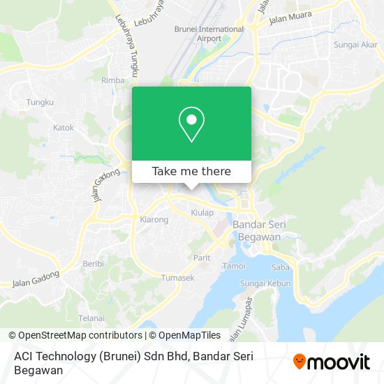 Peta ACI Technology (Brunei) Sdn Bhd