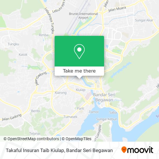 Takaful Insuran Taib Kiulap map