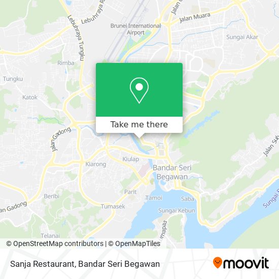 Sanja Restaurant map