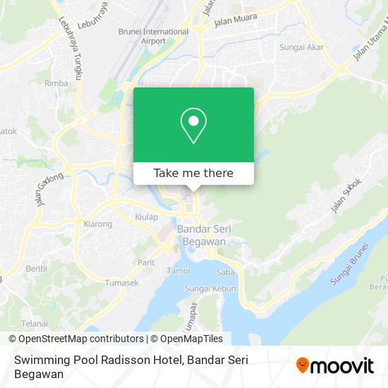 Swimming Pool Radisson Hotel map