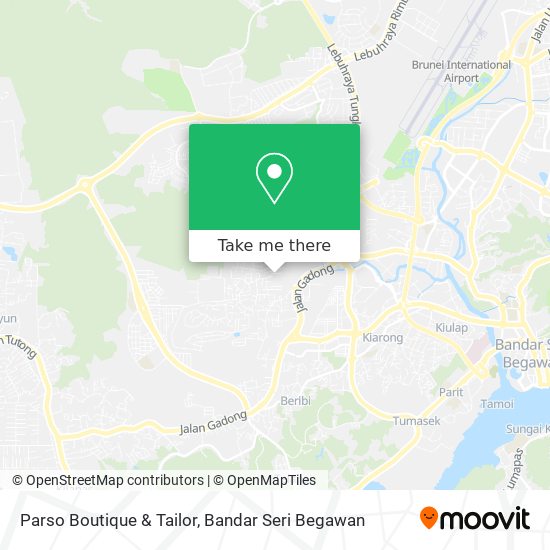 Parso Boutique & Tailor map