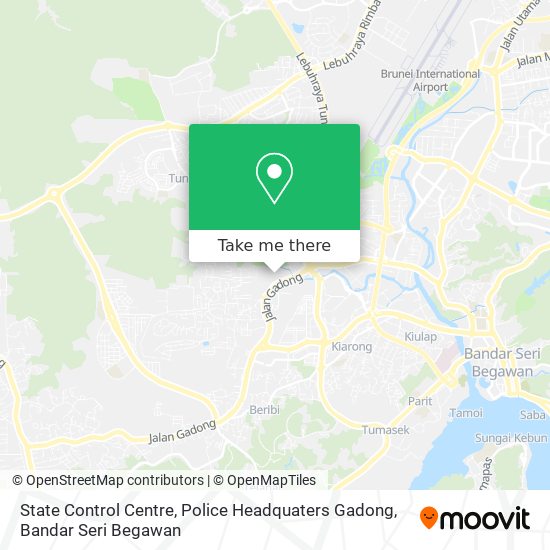 State Control Centre, Police Headquaters Gadong map