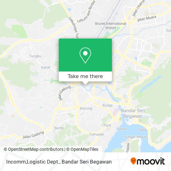 Incomm,Logistic Dept. map