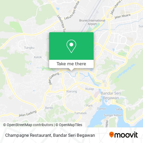 Champagne Restaurant map