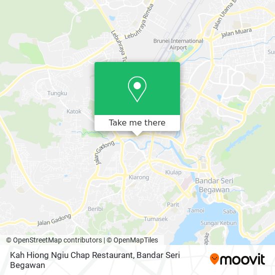 Peta Kah Hiong Ngiu Chap Restaurant