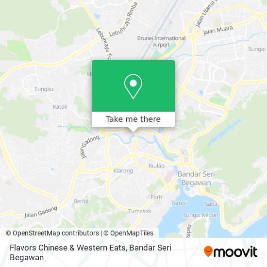 Flavors Chinese & Western Eats map