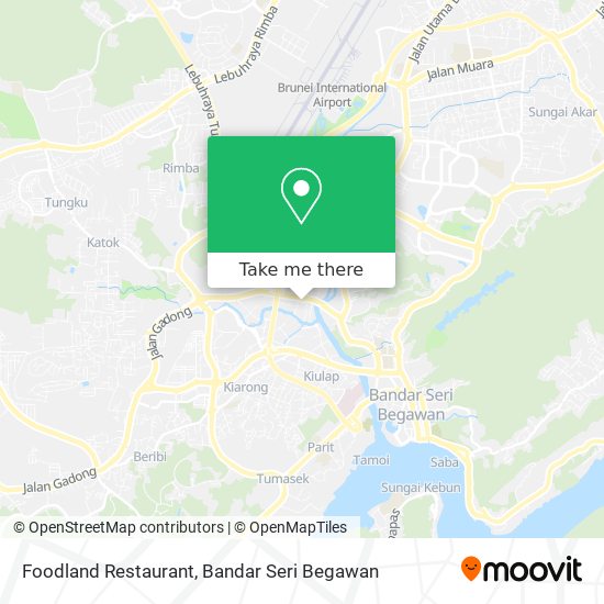 Foodland Restaurant map