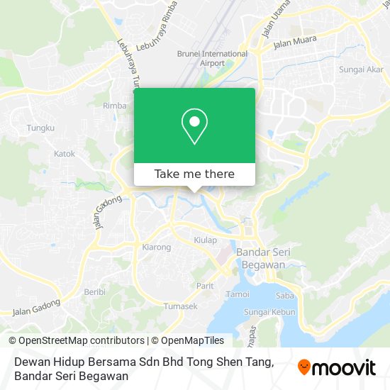 Dewan Hidup Bersama Sdn Bhd Tong Shen Tang map