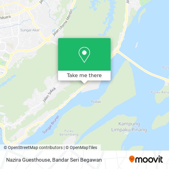 Nazira Guesthouse map