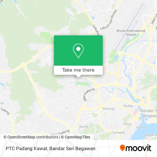 Peta PTC Padang Kawat