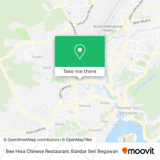 Bee Hwa Chinese Restaurant map
