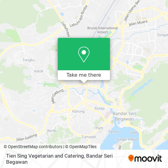 Tien Sing Vegetarian and Catering map