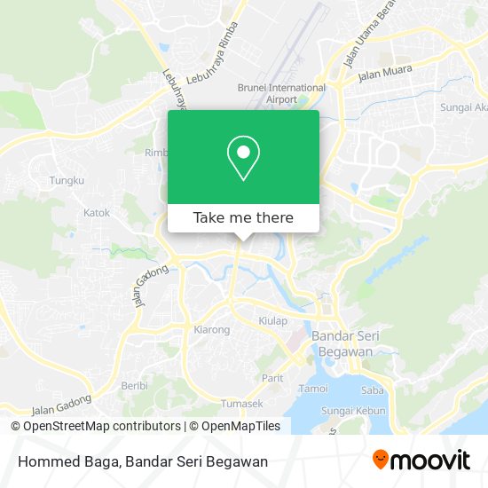 Hommed Baga map